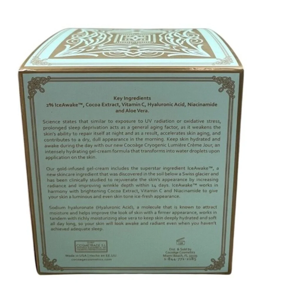 Cryogenic Day Cream 50ml 1.7oz. Repairs Skin MSRP $989.99 NEW In Box‎